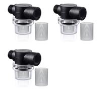 HWIREUIGT 3X Water Pump Strainer Filter Set Include Twist on Pipe Strainer and Extra 50 Mesh Filter Screen, 1/2 Filter