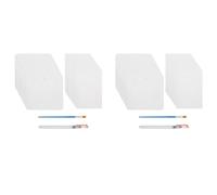 HWIREUIGT 40 Pcs Magic Foam Texture Paper 3D Drawing Magic Canvas Sponge for Acrylics Painting DIY 3D Art Drawing Paper Crafts