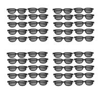 HWIREUIGT 40Pcs Polarized Passive 3D Glasses for Cinema IMIX Screen