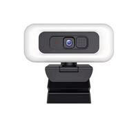 HWIREUIGT 4K 2K Full HD Webcam Portable Auto Focus Webcam Live Streaming Flexible with Microphone Webcam Live Broadcast with Light Webcam 4K