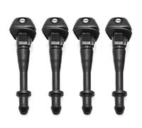 HWIREUIGT 4PCS Car Front Windshield Washer Nozzle Sprayers for Hover H3 H5 2005-2015