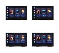 HWIREUIGT 4X - 4.3Inch Capacitive Touch Screen Development Board Dual-Core Processor 240MHz WiFi Bluetooth On-Board Antenna