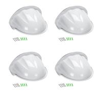 HWIREUIGT 4X Universal Rainproof Sunscreen Camera Cover Shield for LED Lights/, Surveillance Cameras Dome