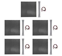 HWIREUIGT 5Pcs P6 Outdoor LED Screen Panel 32X32 Pixels LED Display Module 192X192Mm 1/4 Scan RGB Full Color LED Screen Panel