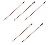 HWIREUIGT 5X Black Octagonal Bow Children Playing Violin Bow Musical Instruments 4/4 Portable Learn Practice Bow