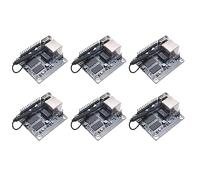 HWIREUIGT 6X for Zero 512MB Development Board+Protective White Case,H3 Quad Core Open-Source Mini Single Board Set