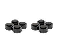 HWIREUIGT 8PCS HIFI Audio Speaker Stand Feet Fever Amplifier CD Player Tripod Speaker Shock-Absorbing Foot Pad Steel Ball