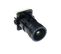 HWIREUIGT M16 Mount 4mm F0.95 Aperture HD Lens Night Vision Starlight Lens CCTV for Surveillance Camera