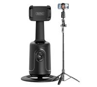 HWIREUIGT Smart AI Recognition Phone Tripod 360° Rotating Auto Face Tracking Gimbal Selfie Mobile Phone Stick Holder