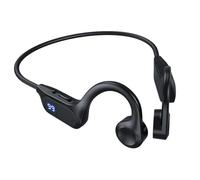 HWIREUIGT Sports Wireless Bluetooth Earphones X7 Bone Conduction Air Conduction Digital Card Insertion Black