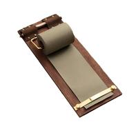 HWIREUIGT Vintage Clipboard Hanging Memo Board Refillable Paper Roll with Cutter Includes Wooden Pen for Retro Office, Kitchen & Home Decor Sticky Note Board Guestbook