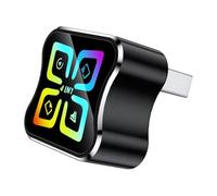 HWIREUIGT Wireless 4in1 Carplay Adapter Airplay/Mirror Link/Android Auto/USB Dongle Wired Carplay to AI Box A