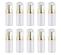 HWJAHQ 10 Pieces 60ML Plastic Travel Foaming Soap Dispenser Mini Empty Liquid Pump Bottles Lash Cleanser