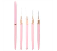 HWJAHQ Nail Art Liner Brushes, 5Pcs Painting Brush Set Dotting Drawing Tool Design Detail