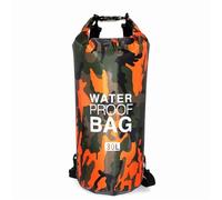 HWJFDC Dry Bag 2/5/10/15/20/30L Outdoor Camouflage Waterproof Portable Rafting Diving Dry Bag Sack PVC Coated Swimming Bags for River Trekking(30L Orange)