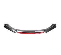 HWKKSHUBM Car Front Spoilers Lip for Vauxhall Corsa 2011 2012 2013 2014 2015 2016 2017 2018 2019 2020 2021 2022 2023 2024, Auto Front Spoiler Diffuser Modification Front Shovel Decoration,Red