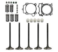 HWKWAZ Intake Exhaust Valve Lifter Bucket Spring Gasket Compatible with Yamaha YFZ450 2004-2009 WR450F 2003-2006 YZ450F 2003-2005 YFZ450 Special Edition 2005-2008 YFZ450 Bill Ballance Edition 06-07