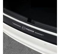 HWLHWTSN Car Rear Bumper Protector, For Mazda CX-5 CX-30 CX-60 CX-7 Car Rear Bumper Protector Trunk Door Sill Cover Scuff Plate Strip Guard Protection
