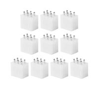 Hwmsza 10pcs 6-pin Connector Power Connector Looper ForCompatible With As-ic Miner Antminer S9 S9k S9j L3 DR3 T9 Z11 Z9 B7 X3 A4 A9 M3 Z1PRO Eibt E10.2 (Color : Straight head)