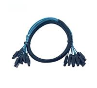 Hwmsza 6 Pcs/set Sata To Sata Cable 4/6 Ports/Set Date Cable 7 Pin Sata Sas Cable 6Gbps Sata To Sata HDD Cable Cord Compatible With Server Mining (Size : 1M, Color : 6 sata to 6 sata)