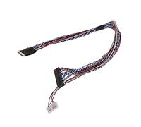 Hwmsza I-PEX 20453-040T-11 40Pin 2ch 6bit Cable Compatible With 10.1-18.4 Inch L LCD Panel