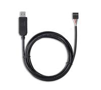 Hwmsza PL2303GT USB RS232 Serial Adapter Converter Cable with 5 Way 0.1" Pitch Connector(1m)