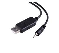 Hwmsza PL2303RA USB RS232 Serial Port 2.5mm Audio Jack Plug Connector Converter Cable (Size : 6FT, Color : Tip-RXD)