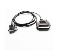 Hwmsza PLC Programming Cable DB9 Female to DB25 Male RS232 Serial Cable for PLC-5 Controllers 1784-CP10