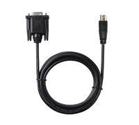 Hwmsza USB PTZ Camera VISCA IN RS-232C Serial Cable DB9 Female to 8-pin MI-N Din VISCA IN RS232 Serial Control Cable