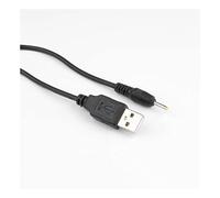 Hwmsza USB To DC Power Plug Barrel Convert To 2.5 * 0.7mmmm/DC 2.5x0.7 snowy dark L Shape Right Angle Jack With Cord Connector Cable (Size : 1M, Color : Black straight)