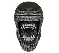 Hworks Alien Predator Headgear Full Face Latex Mask Scary Cosplay Costume Props for Halloween