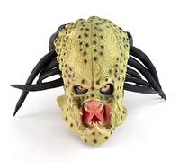 Hworks Alien Predator Mask Latex Full Face Mask Cosplay Costume Props for Halloween Party