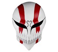 Hworks Cosplay Costume Mask Anime Bleach Mask Collector'S Edition Kurosaki Ichigo Masquerade Resin Cosplay Half Face Mask