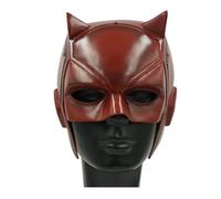 Hworks Daredevils Mask Cosplay Creepy Halloween Mask Headgear Masquerade for Party Devil Cosplay Costume Props PVC