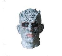 Hworks Game of Thrones White Walker Mask Latex Full Face Mask Cosplay Costume Props for Halloween Party