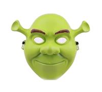 Hworks Green Shrek Cosplay Mask Party Overhead Cover Halloween Cosplay Props for Kids