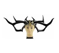 Hworks Hela Mask Latex Headgear Cosplay Costume Props for Halloween Party