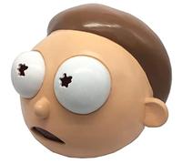 Hworks Mask Latex Rick and Mortys Headgear Cosplay Costume Props for Halloween Party