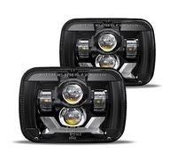 Hwstar 2022 Upgraded 180W DOT 500% Bright Anti-glare H6054 5x7 7x6 Led Headlights,DRL Turn Signal Hi/Low Sealed Beam Compatible with Jeep Cherokee XJ Wrangler YJ Ford Chevy GMC Toyota Nissan Dodge etc