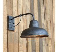 HWSY Outdoor Wall Lights Antique Silver Wall Light IP44 Retro Wall Lighting E27 Iron Wall Lamp 1- Flame For Exterior Wall Patio Clubhouse Villa Hallway Garden Interesting