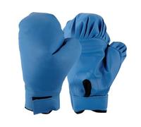 Hwtcjx Kids Boxing Gloves, PU Boxing Gloves, 4 oz, 3-12 Years (Blue)