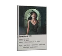 HWUEWQLERJI Atonement Movie 5 Posters Wall Art Vintage Poster Decorative Painting Aesthetic Canvas Decor for Living Room Bed Room 08x12inch(20x30cm) Frame-style