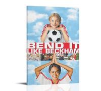 HWUEWQLERJI Bend It Like Beckham Movie Posters Wall Art Vintage Poster Decorative Painting Aesthetic Canvas Decor for Living Room Bed Room 08x12inch(20x30cm) Frame-style