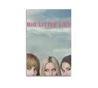 HWUEWQLERJI Big Little Lies Posters Wall Art Vintage Poster Decorative Painting Aesthetic Canvas Decor for Living Room Bed Room 08x12inch(20x30cm) Unframe-style