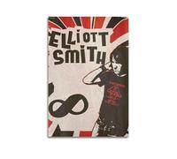 HWUEWQLERJI Elliott Smith Posters Wall Art Vintage Poster Decorative Painting Aesthetic Canvas Decor for Living Room Bed Room 12x18inch(30x45cm) Unframe-style