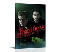 HWUEWQLERJI Hemlock Grove Posters Wall Art Vintage Poster Decorative Painting Aesthetic Canvas Decor for Living Room Bed Room 24x36inch(60x90cm) Frame-style