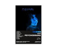 HWUEWQLERJI PSYCHODRAMA by Dave Album Posters Wall Art Vintage Poster Decorative Painting Aesthetic Canvas Decor for Living Room Bed Room 08x12inch(20x30cm) Unframe-style