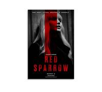 HWUEWQLERJI Red Sparrow Posters Wall Art Vintage Poster Decorative Painting Aesthetic Canvas Decor for Living Room Bed Room 12x18inch(30x45cm) Unframe-style