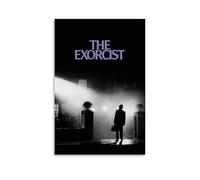 HWUEWQLERJI The Exorcist Posters Wall Art Vintage Poster Decorative Painting Aesthetic Canvas Decor for Living Room Bed Room 12x18inch(30x45cm) Unframe-style