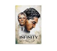 HWUEWQLERJI The Man Who Knew Infinity Posters Wall Art Vintage Poster Decorative Painting Aesthetic Canvas Decor for Living Room Bed Room 16x24inch(40x60cm) Unframe-style
